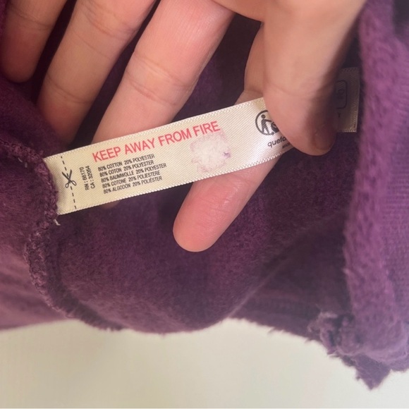 Free People - Birdie Pullover Black Tea Oversized Pocket Sweatshirt Size XS - Picture 10 of 12